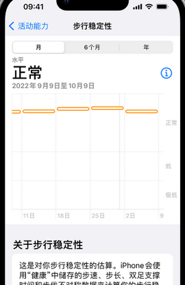 巴林左iPhone手机维修如何在iPhone开启'步行稳定性通知'