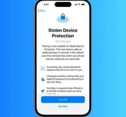 巴林左苹果授权维修店分享被盗设备保护功能开启方法 