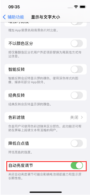 巴林左苹果15维修店分享iPhone 15 Pro系列屏幕亮度 