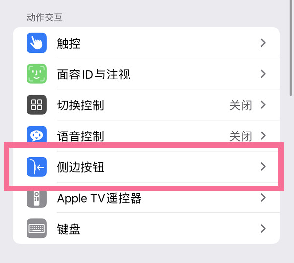 巴林左苹果14维修店分享iPhone14 Plus侧键双击下载功能关闭方法 