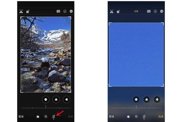 巴林左苹果手机维修分享iPhone手机如何使用裁剪功能隐藏照片 